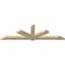 Ekena Millwork Kennewick Rough Sawn Timber Gable Bracket, Douglas Fir, 108"W x 31 1/2"H x 4"D x 6"F, 7/12 Pitch GBW108X31X0406KEN00RDF - alternate 3
